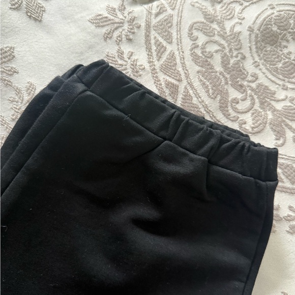 MESHKI womens black cotton joggers L - Picture 6 of 8